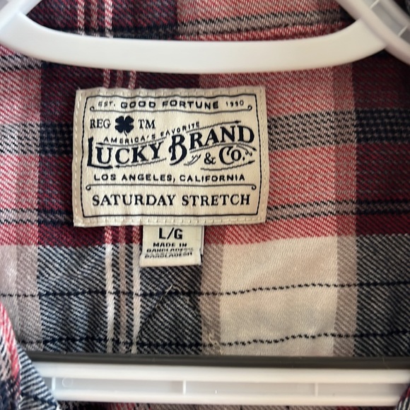 Lucky Brand Mens Button Down - Picture 2 of 4
